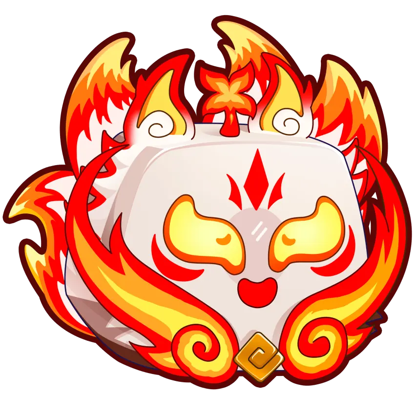 Kitsune Crimson Skin (كيتسوني سكن كريمسون) (كريسمس)